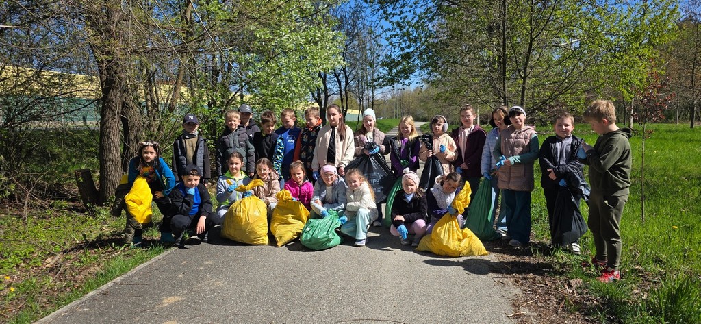 MZS4 w akcji „Posprzątaj z nami Małopolskę”