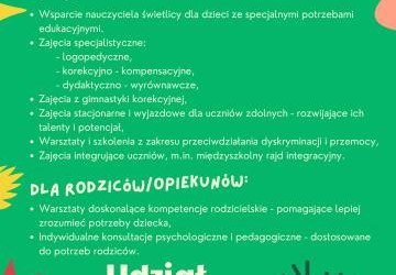 Nabór na zajęcia prowadzone w ramach projektu „Edukacja włączająca w gorlickich szkołach podstawowych”