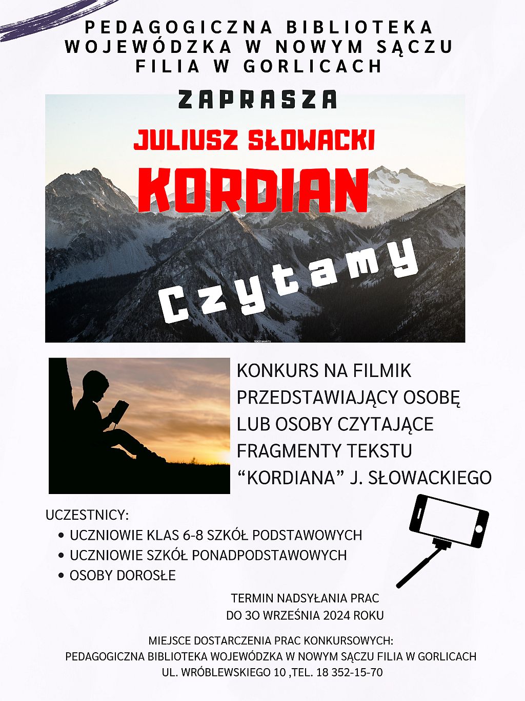 Czytamy „Kordiana” - konkurs