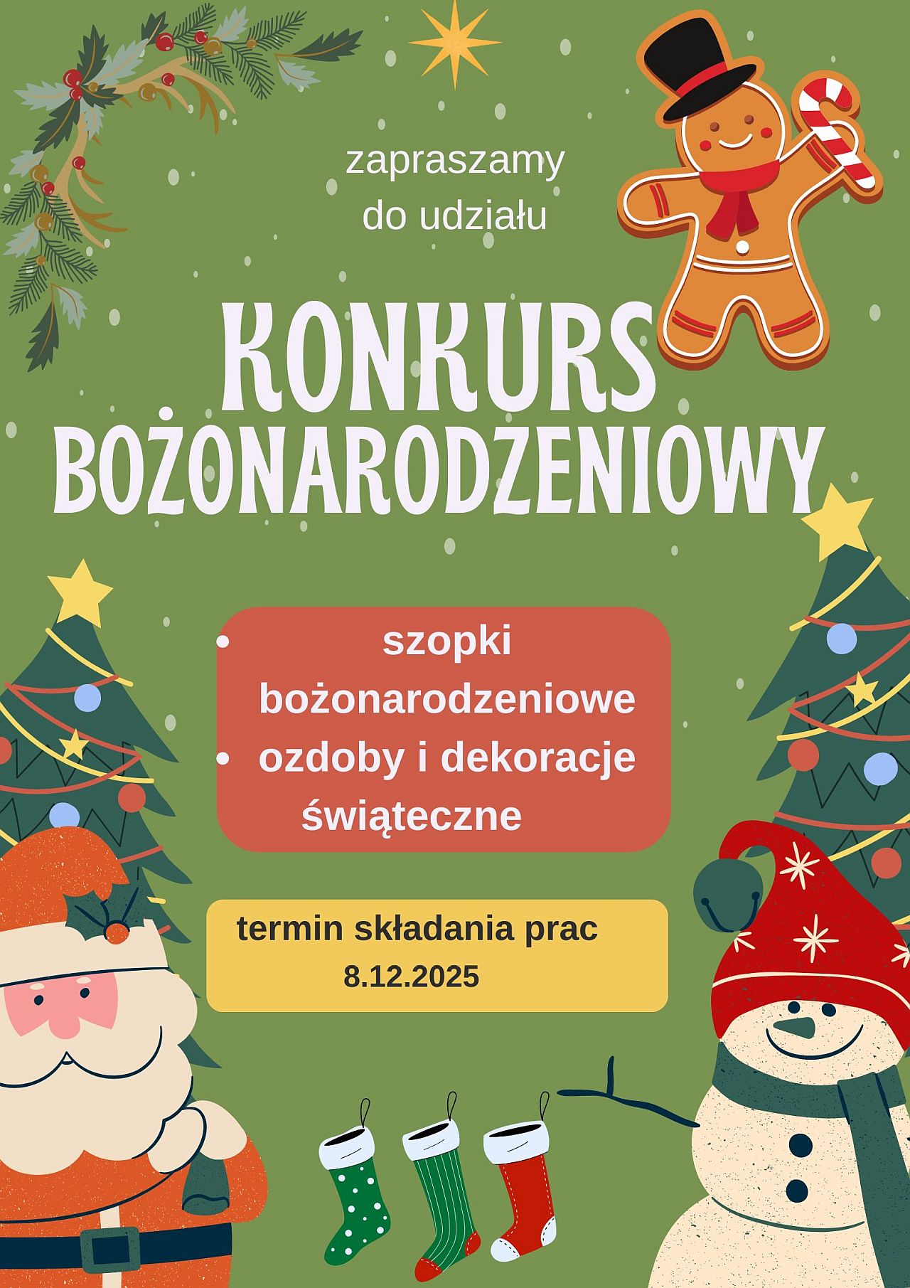 Konkurs ozdób świątecznych